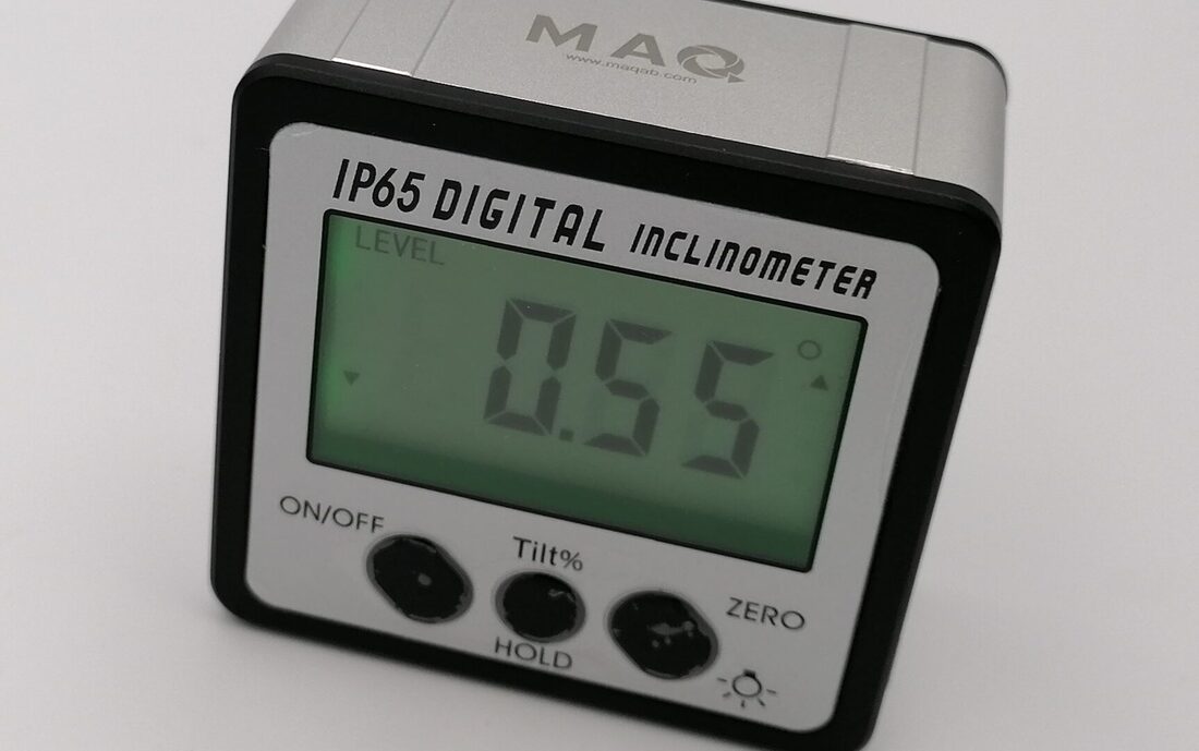 MAQ Digital protractor (angle inclinometer
